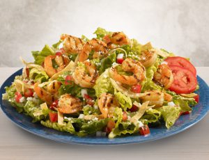 Baja Fresh Mexican Grill - Chicken Caesar Salad/Chile Lime Shrimp Salad